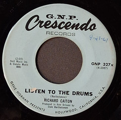 RICHARD CAITON You Look Like A Flower / Listen To The Drums GNP 327 M-