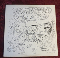 The Rythem Rats Vinyl rats Records 1986 Rockabilly Signed back Cover