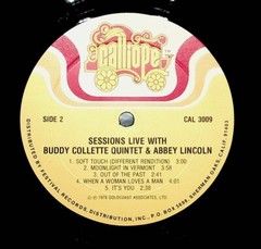 1976 Buddy Collette Les Thompson Abbey Lincoln Sessions Live Vinyl LP Record VG+