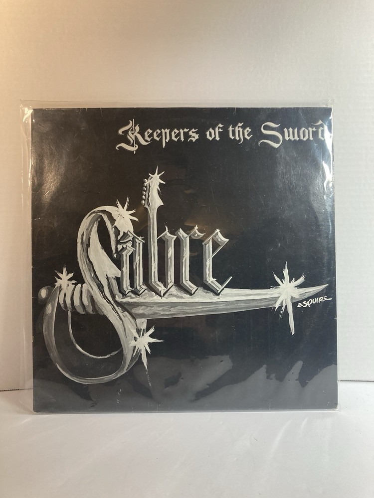 Sabre Keepers of the Sword Very Rare Vintage 1985 No Master Recording EX/VG+