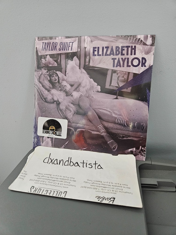 Taylor Swift Elizabeth Taylor 7″ Purple Glitter Vinyl RSD 2026 Record Store Day