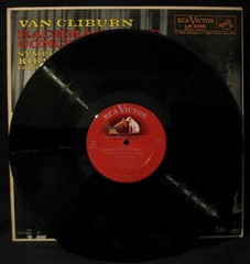 RACHMANINOFF: CONCERTO NO. 3-RCA VICTOR #LM 2355 RED SEAL In mono-VAN CLIBURN