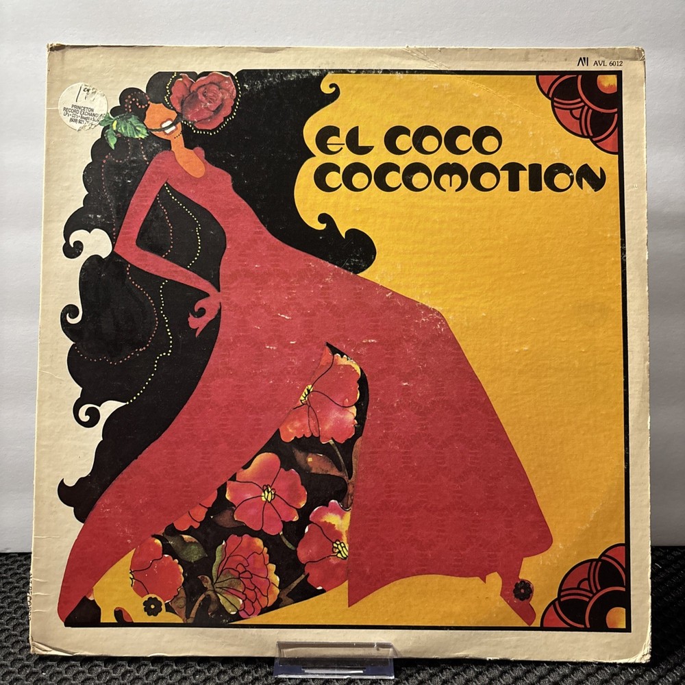El Coco: Cocomotion LP 1977 AVI Records AVL-6012 / Ultrasonic Cleaned EX