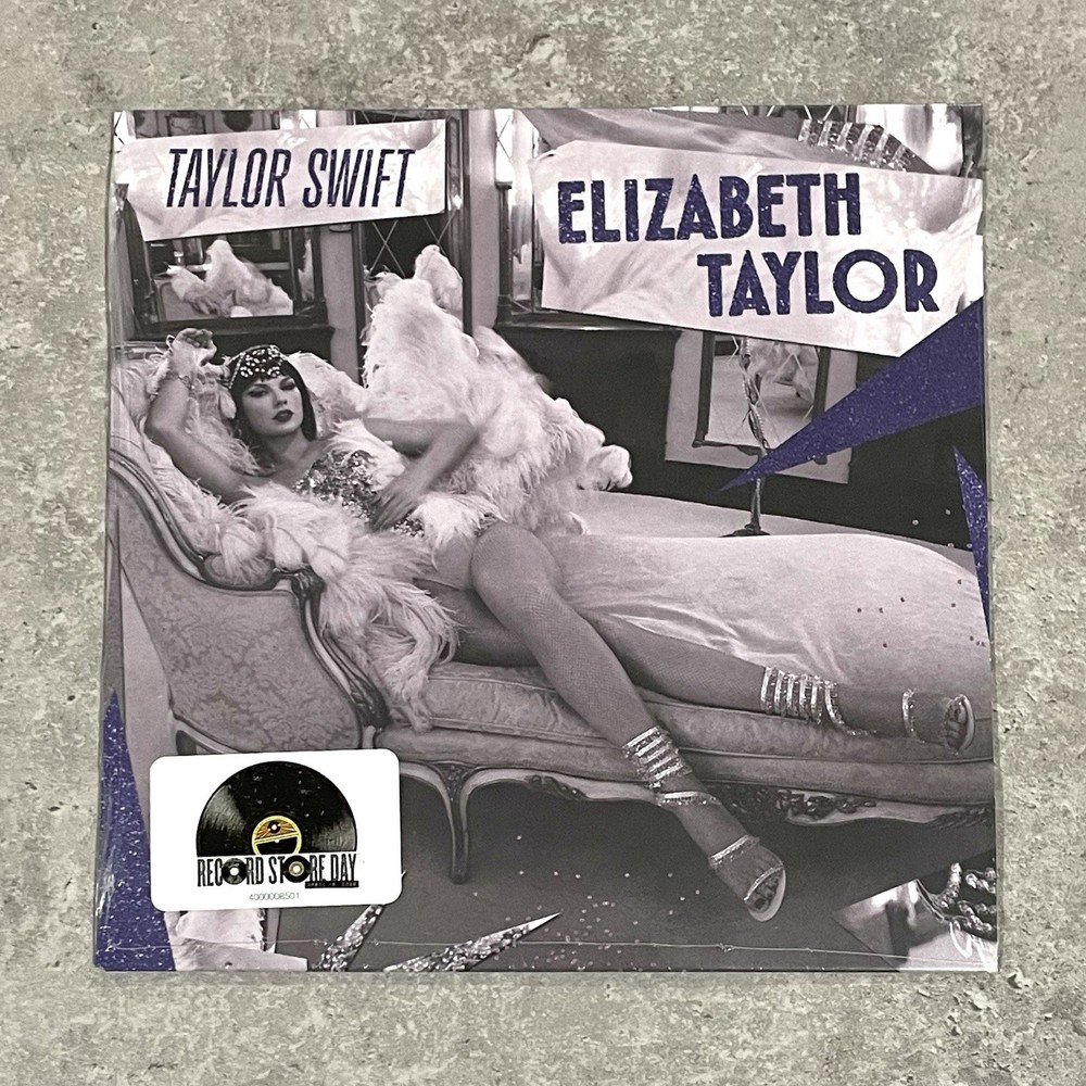 Taylor Swift Elizabeth Taylor 7″ Violet Glitter Vinyl Record Store Day RSD 2026