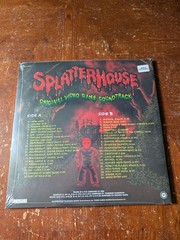 Splatterhouse Original Video Game Vinyl Record Soundtrack LP Red VGNY Exclusive