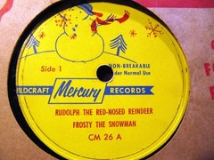 RUDOLPH the Red-Nosed REINDEER Frosty Snowman CHILDREN’s CHRISTMAS Mercury