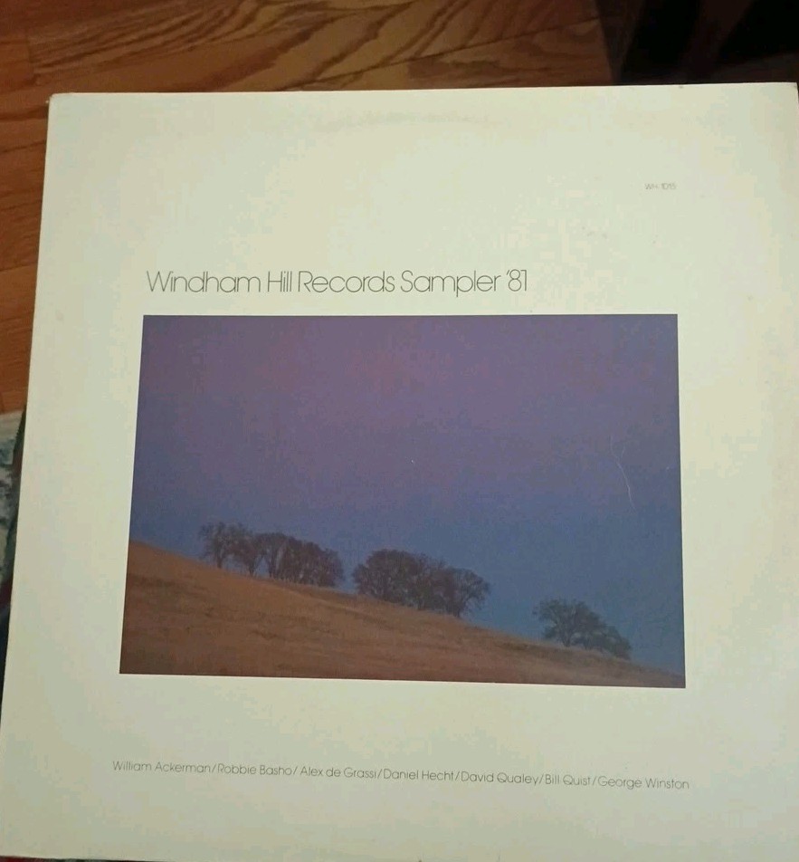 Windham Hill Records LP 1981 Robbie Basho William Ackerman George Winston Rare