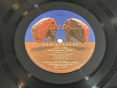 Rush Hemispheres Vinyl LP 1978 Geddy Lee Alex Lifeson Neil Peart Hard Prog Rock