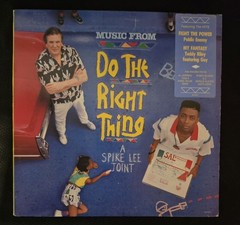 Music From Do The Right Thing [LP] 1989 Soundtrack Vinyl First Press w/ Hype VG+