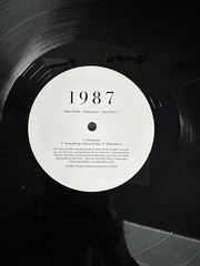 LP DOUBLE VINYL NEW ORDER ALBUM SUBSTANCE 1987 FACT 200 UK 2ND PRESS 1987 EX-/EX
