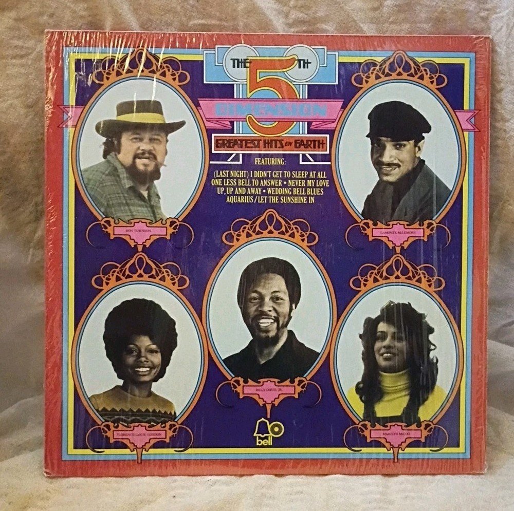 The 5th Dimension Greatest Hits On Earth Vinyl LP Record Album 60s 2022 Reissue