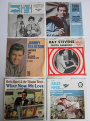 1960s POP ROCK Lot Of 53 PICTURE SLEEVES 45 RPM No Records ALL PICTURED