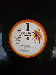 Mountain Flowers Of Evil Vinyl LP 1971 1st Press Monarch Ex-Nm Vinyl