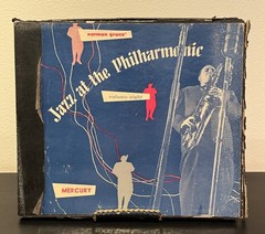 VTG Vinyl Record JAZZ AT THE PHILHARMONIC VOL.8 MERCURY 10″ SET OF 3 Rare