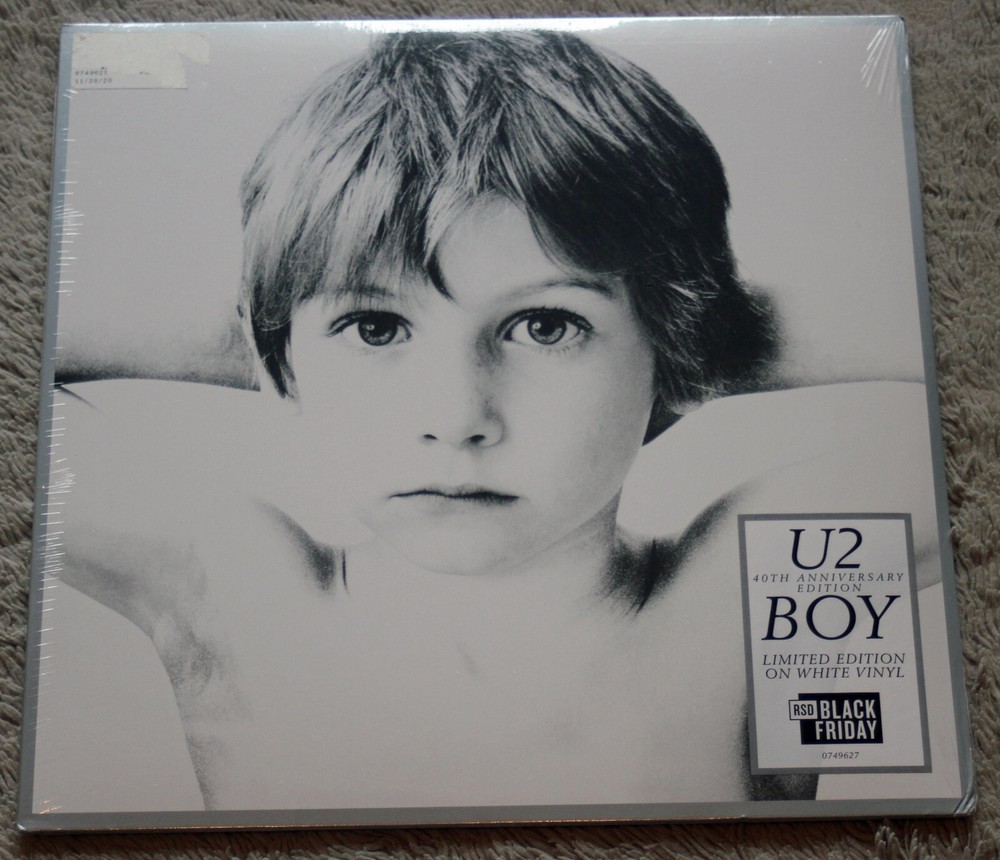 U2 Boy White Vinyl 40th Anniversary Poster Record Store Day 2020 xxxx/10000 OOP