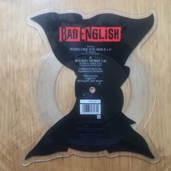 BAD ENGLISH When I See You Smile Rockin’ Horse Shaped 7” Picture Disc UK 1989