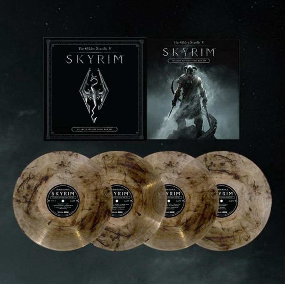 SKYRIM ULTIMATE EDITION 4LP PAARTHURNAX VARIANT BOX SET VGM