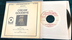 Cream: Badge (Goodbye) 45 EP ATCO/US w/PROMO pic sleeve eric clapton SVG