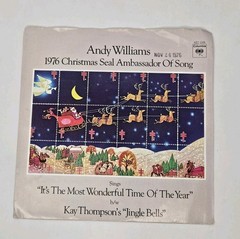 ANDY WILLIAMS Its The Most Wonderful Time of the Year / Jingle Bells 7″ Promo NM