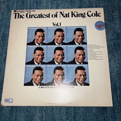 The Greatest of Nat King Cole Vol 1 & 2 (SLB-6803, 1972) Vinyl Record LP VG+