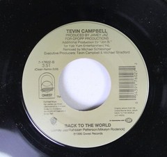 Soul 45 Tevin Campbell – I Got It Bad / Back To The World On Qwest