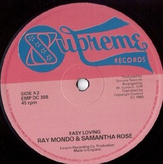 Raymondo & Samantha Rose – Book Of Rules / Easy Loving (12″) (Near Mint (NM or M