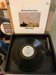 Bernard Herrmann Moby Dick London Phil Unicorn Records UK IMPORT NM LP CLEANED