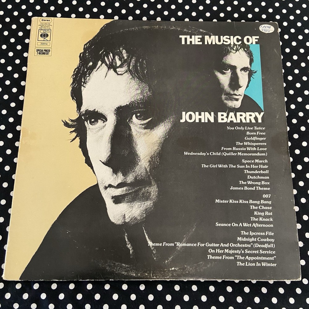 The Music Of John Barry – 2 vinyl album – NM