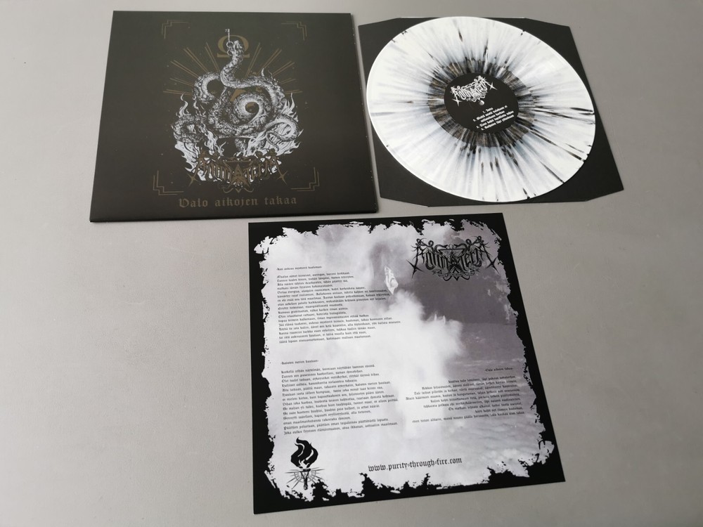 ANTIMATERIA lim 100 splatter Vinyl LP Valo Aikojen Takaa (2017)