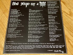Blacklist Heavy Metal Band, Milwaukee, Original Music Record Album, Sign Of 4