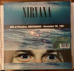 Nirvana Live at Paradisio Amsterdam November 2 Limited Live Blue Vinyl LP New