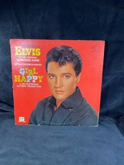 Elvis Presley Vinyl Record LP Girl Happy Soundtrack 1965 Mono RCAVictor LPM-3338