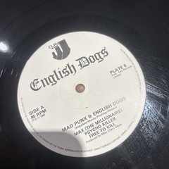 English Dogs-Mad Punx & English Dogs-VINYL LP Punk / Plate 6 Original Strong VG