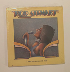 Rod Stewart Shot Rhythm & Blues PS 2021 Record Vinyl LP Vintage 1976 Cut-out New