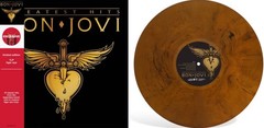 Bon Jovi “Greatest Hits” Lp Tiger Eye Vinyl.