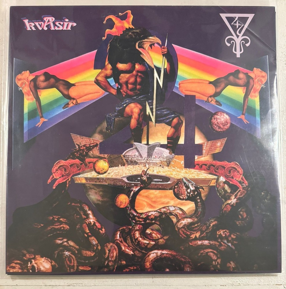 KVASIR – 4 – VINYL LP LTD ED BLUE PURPLE MARBLE – VG+ – A9