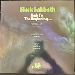 Black Sabbath Back To The Beginning LIVE Vinyl NEW Limited RARE ColoredUnsealed