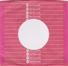 Mixed Lot of 3 ABC DOT RECORDS PINK/RED 7″ 45RPM Original Record Company Sleeves