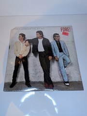 Huey Lewis And The News Fore! Vintage Vinyl LP 1986 Chrysalis Record OV-41534
