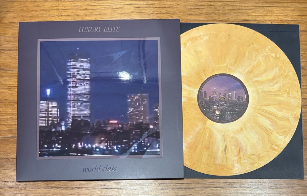 Luxury Elite World Class Vinyl Virtual Algorithm Gold Marble