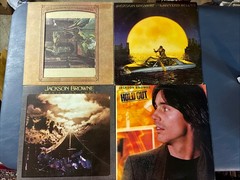 Jackson Browne 4 LP LOT-Lawyers in Love/Hold Out/Running On Empty/For Everyman/