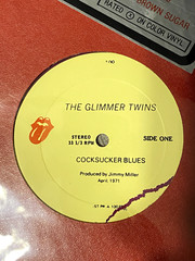 ROLLING STONES”Cock Sucker Blues” PINK vinyl Brown Sugar 1971 RARE