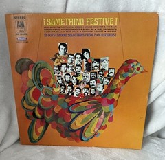 Vintage Christmas i SOMETHING FESTIVE! Various Artists LP Record