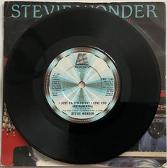Stevie Wonder – I Just Called To Say I Love You – 7” Vinyl Single VG