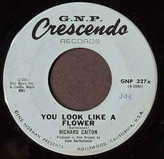 RICHARD CAITON You Look Like A Flower / Listen To The Drums GNP 327 M-