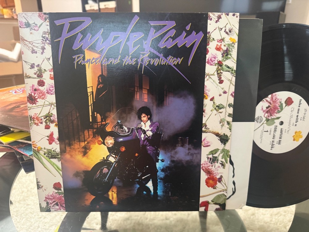 PRINCE ~ PURPLE RAIN SOUNDTRACK 1984 1ST PRESS NM/NM- VINYL LP LOWEST $$ NICE