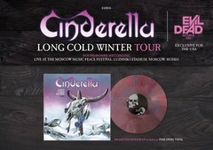 Cinderella live LP Pink Swirl Vinyl Long Cold Winter Tour Moscow 89 Numbered NEW