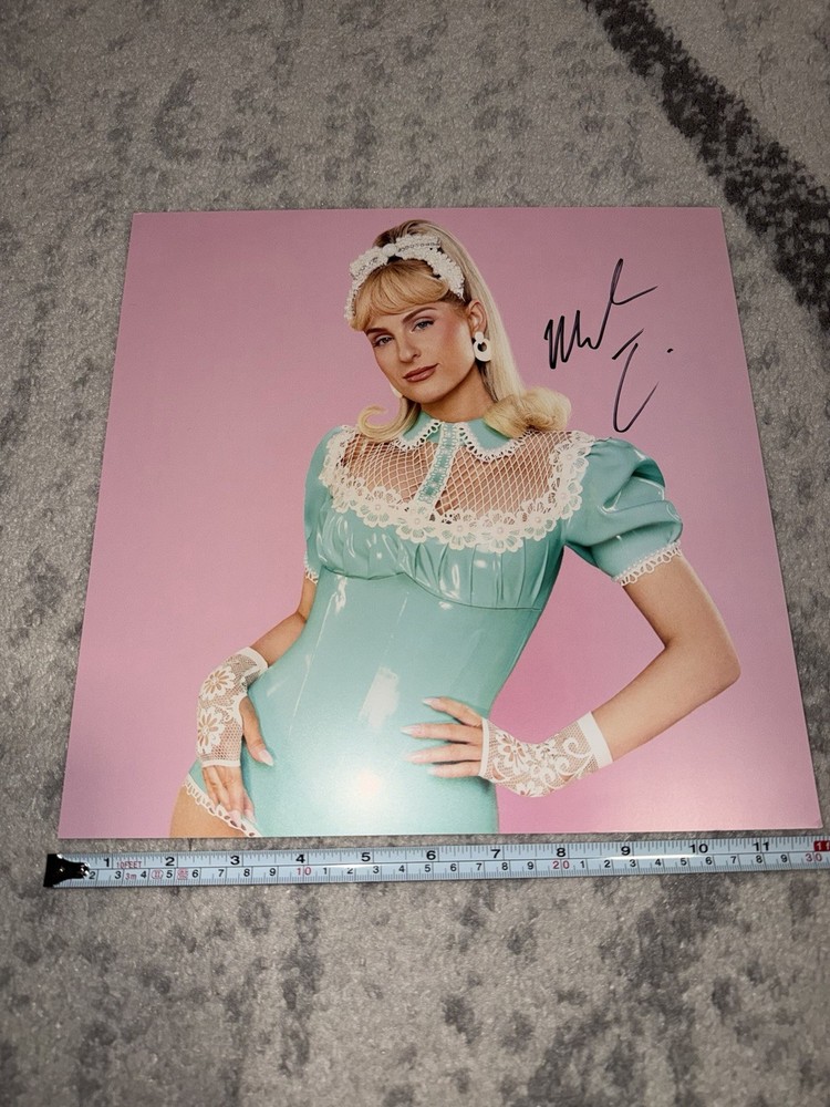 Meghan Trainor – Toy With Me, Signed 12×12 Insert Only
