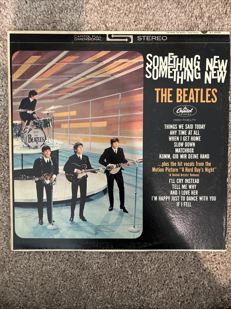 The Beatles – Something New – Vinyl LP Excellent Condition Stereo (EX/VG+)