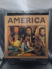 RARE! America Self Titled LP 1971 Warner Bros GEMA FIRST GERMAN PRESS VG/VG